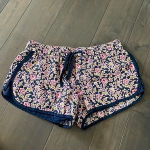 Gap floral print linen shorts 3” inseam